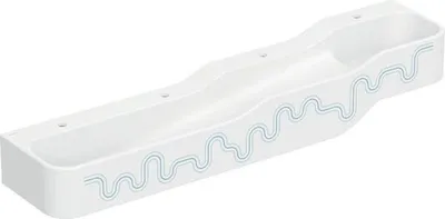 Produktbild von Geberit Bambini Spiel und Waschlandschaft, B:180cm, 4 Waschplätze, tieferes Becken links, ohne Überlauf, 502.977.SX.1