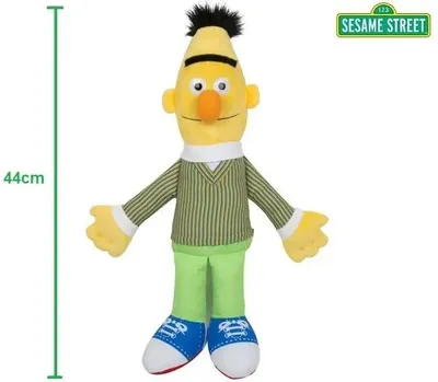 Produktbild von Sesamstraße Bert Plüschfigur | Kuscheltier 30/44cm