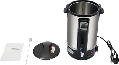 Zdjęcie produktu dla Podgrzewacz do wosku, duża pojemność 12,68 litrów, regulacja temperatury w zakresie 30–100°C, kolor srebrny