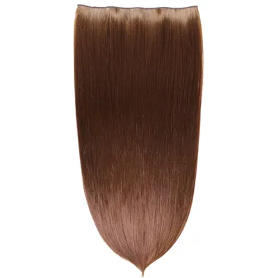 Obrázek produktu pro hair2heart clip in prodloužení syntetické vlasy rovné - příčesek 130g cognac hazelnut