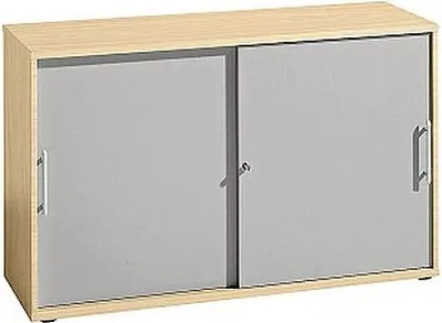 Produktbild von Schiebetürschrank 1752S RE, 2 OH 120 x 40 x 74,8 cm (BxTxH)