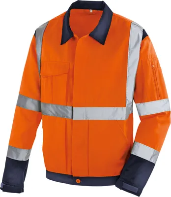 Produktbild von BIG Arbeitsschutz teXXor® Warnschutz-Jacke DAVENPORT leuchtorange/navy 4115