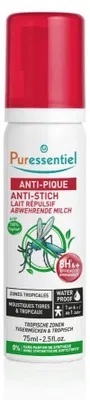 Productafbeelding van Puressentiel Anti-Stik Waterafstotende Melk, 75 ml