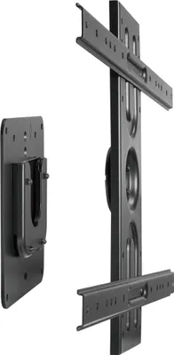 Immagine prodotto di equip - Kit di montaggio (staffa a parete) - per schermo piatto - girevole universale - plastica, acciaio inox, alluminio - nero - dimensioni dello schermo: 94-203 cm (37"-80")