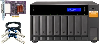 Produktbild von QNAP NAS-Erweiterungsgehäuse TLD-800S 8-Bay