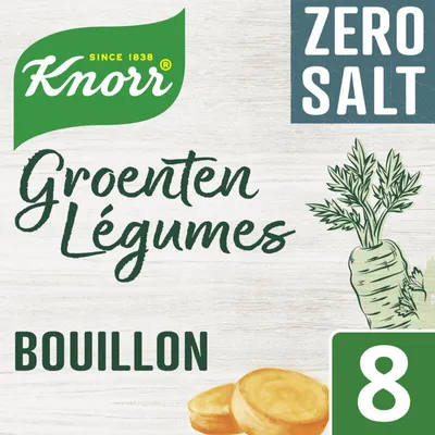 Immagine prodotto di Knorr Brodo Vegetale Zero72 g – Brodo vegetale naturale senza