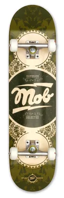 Image de MOB Skateboard Gold Label 7.75 Complete - Planche complète 31.75 x 7.75 pouces - entièrement montée - Skateboard pour enfants, adolescents, adultes