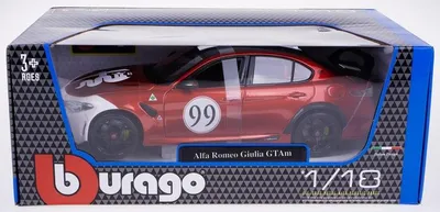 Immagine prodotto di BBurago Alfa Romeo Giulia GTAm 1:18 11049