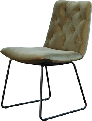 Produktbild von KAWOLA Stuhl NEW CHARME Esszimmerstuhl Velvet oliv