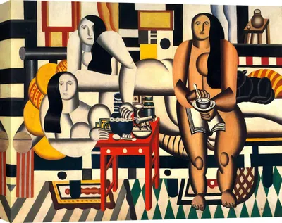 Obrázek produktu pro Plátna Fernand Léger – Velká snídaně, 1921, 60 x 40 cm