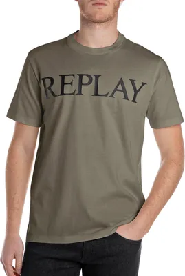 Produktbild von Replay Logo Print Shirt Herren