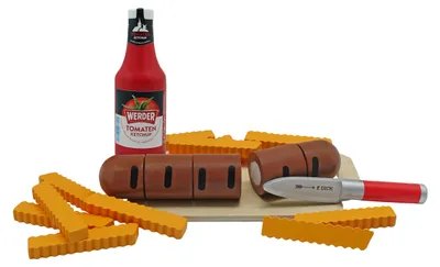 Produktbild von TANNER - Der kleine Kaufmann – Bratwurst mit Pommes und Ketchup 0621.6