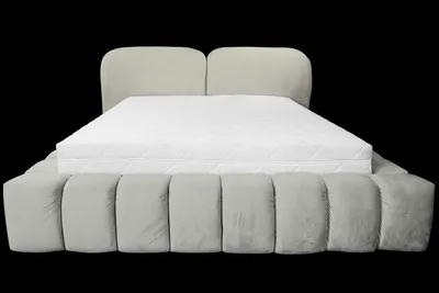 Produktbild von Luxus Bettrahmen 180x200 cm Farbe Grau Kopfteil Betten Schlafzimmer Möbel