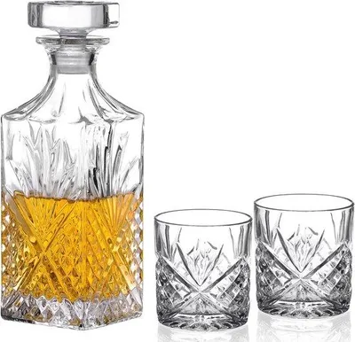 Obrázek produktu pro Sada na whisky z křišťálového skla