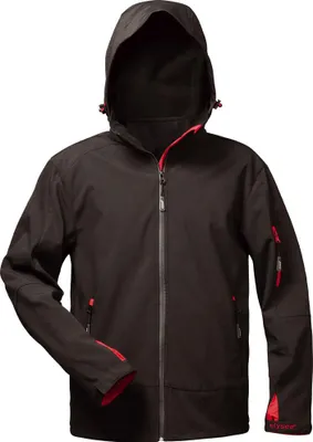 Obrázok produktu pre Softshellová bunda ZETA s kapucňou, veľkosť S (46/48)