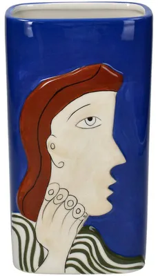 Immagine prodotto di Collezione HD, vaso "Gezicht Dolomit", multicolore, 14x9,4x25,7 cm