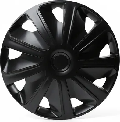 Produktbild von 15" Zoll Radkappe Schwarz Radzierblende Radblende 100009A0046 RIDEX