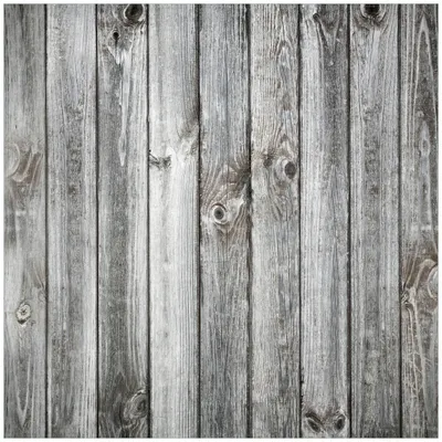 Produktbild von Wallario Magnet für Kühlschrank / Geschirrspüler, magnetisch haftende Folie - 60 x 60 cm, Motiv: Holz-Optik Textur hellgraues Holz Paneele Dielen mit Asteinschlüssen