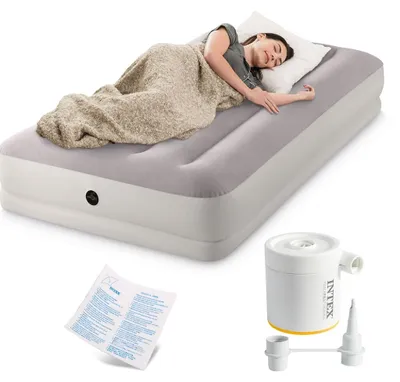 Produktbild von Aufblasbares Bett Intex 64177 PRESTIGE MID-RISE TWIN 99x191x30 cm