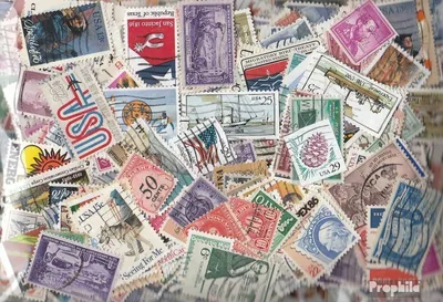 Produktbild von Briefmarken USA 1.000 verschiedene Marken
