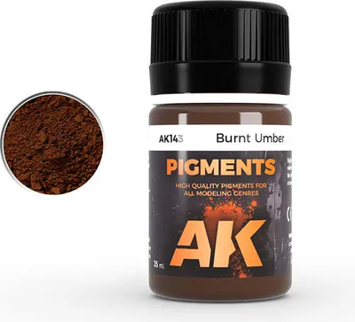 Obrázok produktu pre AK Interaktívny pigment Burnt Umber