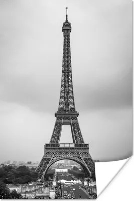 Produktbild von MuchoWow® Poster Der Eiffelturm 40x60 cm - Plakate für die Wand - Poster Babyzimmer