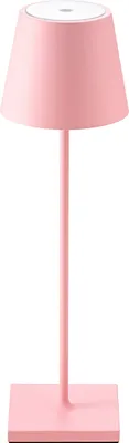 Produktbild von LED Tischleuchte rosa, Touchdimmer, Akku, H 38 cm