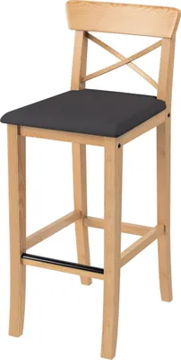 Obrázok produktu pre Poťah na barovú stoličku Ingolf s čalúneným sedadlom