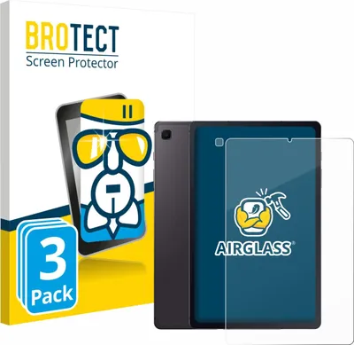 Produktbild von 3x BROTECT Schutzglas für Samsung Galaxy Tab S6 Lite 2020 (Display+Kamera) Schutzfolie Panzer Folie Glas Display Schutz klar