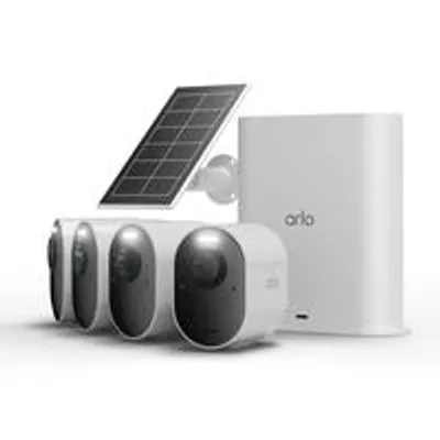 Produktbild von ARLO Ultra 3 Security Camera 4-cam kit + Solar Panel