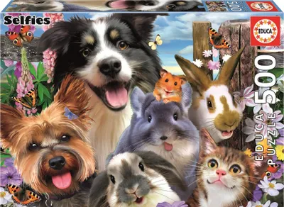 Immagine prodotto di Puzzle Educa 500 Pezzi Animali Amici Del Parco Giochi