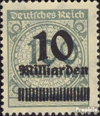 Produktbild von Briefmarken Deutsches Reich 1923 Mi 337 postfrisch Hochinflation