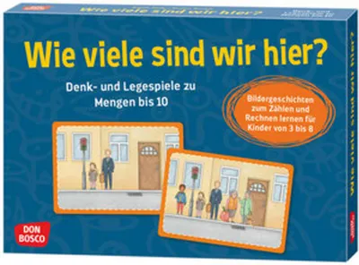 Produktbild von Wie viele sind wir hier? Bildergeschichten zum Zählen und Rechnen lernen für Kinder von 3 bis 8
