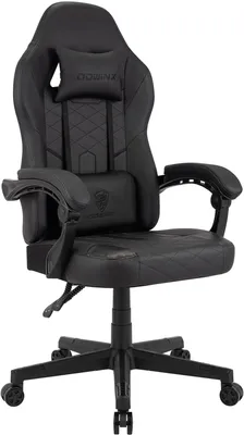 Produktbild von CLP Racing Bürostuhl Collins mit Massagefunktion Kunstleder verstellbare Rückenlehne schwarz