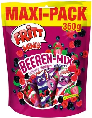 Produktbild von Fritt Minis Beeren-Mix Maxi-Pack 350g