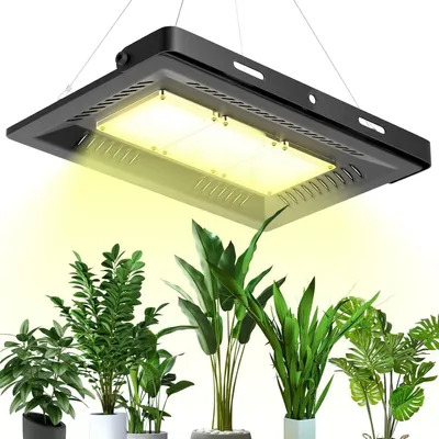 Produktbild von LED-Pflanzenlampe – Vollspektrumlampe – Für das Pflanzenwachstum – IP67 wasserdicht – 37 cm – Gelb