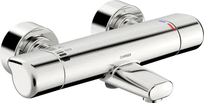 Obrázok produktu pre Hansa vaňová a sprchová batéria HANSACARE termostat chróm, 08717100