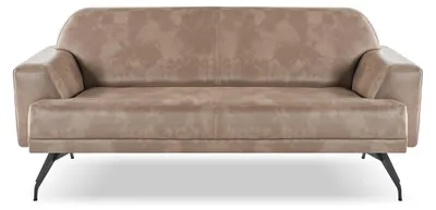 Obrázek produktu pro Sedací souprava, kůže, kancelářský nábytek, moderní, minimalistický design, jednoduché tvary, béžová barva