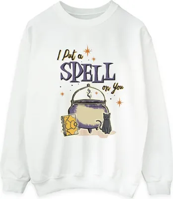 Produktbild von Disney - "Hocus Pocus Spell On You" Sweatshirt für Herren BI20553 (S) (Weiß)