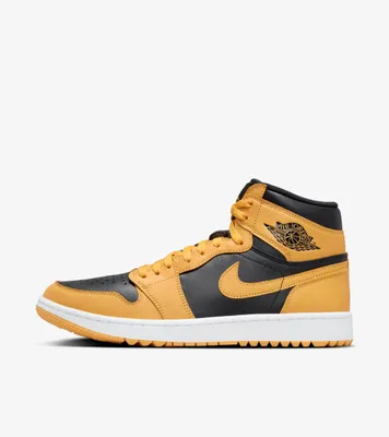 Produktbild von Nike Jordan 1 Retro High Golf "Pollen" Schwarz, Größe: 38,5