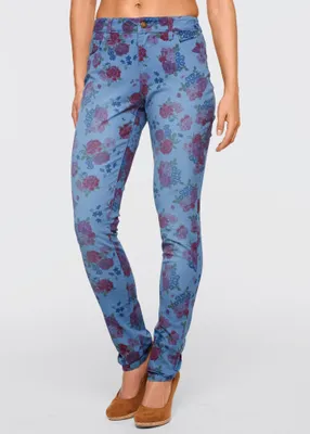 Produktbild von John Bauer "Skinny Blue Flower Jeans" (916101) Gr.38