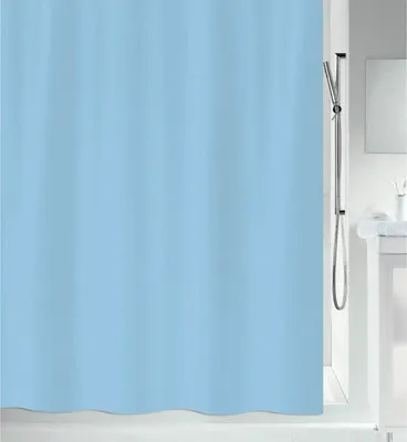 Produktbild von Spirella Primo, Einfarbig, Ring, Polyester, Blau, Maschinenwäsche, 40 °C