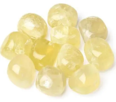 Zdjęcie produktu dla Kryształy cytrynu, kamienie szlachetne, kamienie szlifowane, naturalne kamienie, 100g