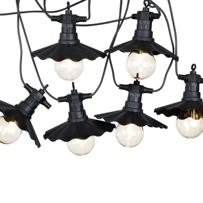Image de Guirlande de jardin avec 6 lumières LED, minuterie, pour extérieur