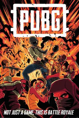 Produktbild von Empireposter PUBG Boom Videospiel Großformatiges Poster Wanddekoration 61x91,5 cm