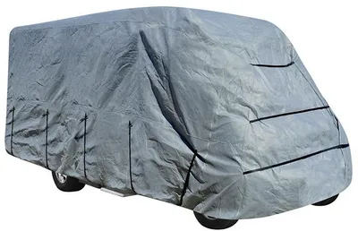 Productafbeelding van AS beschermhoes voor caravans, maximale lengte 7,5 meter, breedte 235 cm, hoogte 270 cm. AS