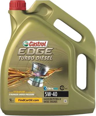 Produktbild von Castrol Motoröl Edge Turbo Diesel 5W-40 5L