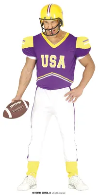 Produktbild von Guirca Quarterback Kostüm Für Herren  M  M