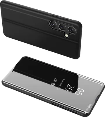 Obrázok produktu pre Hurtel Clear View Case, Ochranný obal, Samsung, Galaxy A24 4G, 16,5 cm (6.5"), Čierna