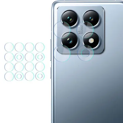 Obrázok produktu pre 3MK Lens Protection, Xiaomi, 14T, 14T Pro, Break resistant, Odolné proti poškriabaniu, Priehľadná, 16 kusov